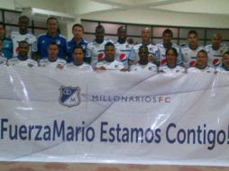 Sus compañeros de equipo le han mostrado su apoyo y confían en que saldrá adelante. ESPECIAL /