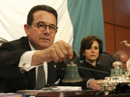 El presidente de la Cámara de Diputados asegura que los legisladores no se detendrán en la aprobación de reformas. ARCHIVO /