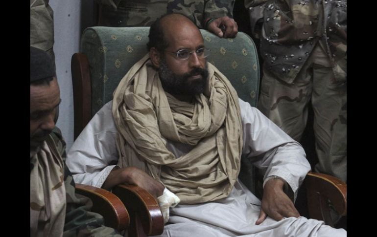 Saif al-Islam enfrenta una acusación formal por asesinato. ARCHIVO /