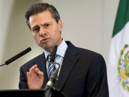 Peña Nieto se compromete con usar el endeudamiento público de manera responsable para mantener finanzas públicas sanas. ARCHIVO /