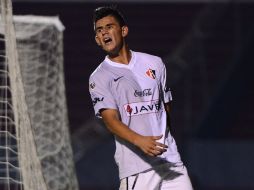 Yahir Barraza rescató el empate para los Rojinegros. MEXSPORT /