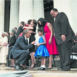 Obama abraza el sueño y lucha de Martin Luther King
