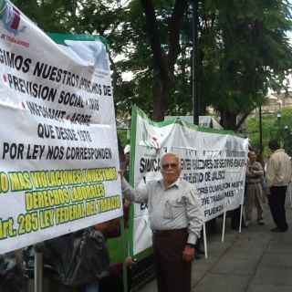 Vendedores de seguros se manifiestan en el Congreso