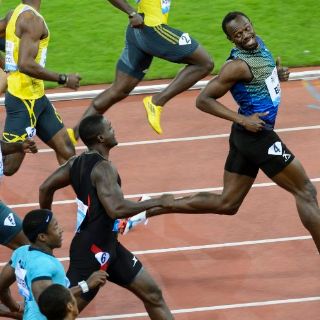Bolt gana con lo justo en Zurich