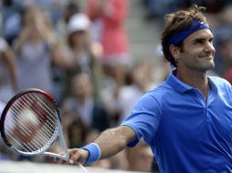 Durante el partido, Federer se mostró siempre muy seguro. AFP /