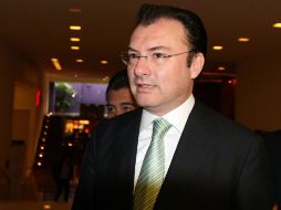 Luis Videgaray asegura que la reforma hacendaria es importante para la seguridad social universal de los mexicanos. ARCHIVO /