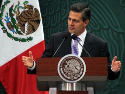 Peña Nieto emitirá el mensaje por el Primer Informe de Gobierno el lunes a las 10:00 horas en Los Pinos. NTX /
