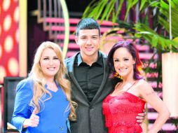 Listos para el reto. Alicia Villarreal, Luis Coronel y Lolita Cortés se encargarán de evaluar el desempeño de los niños. ESPECIAL /