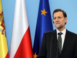 Mariano Rajoy asegura que dentro de un año anunciará una bajada de impuestos . ARCHIVO /