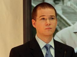Ricardo Anaya fue electo como presidente de la Mesa Directiva de la Cámara de Diputados. ARCHIVO /