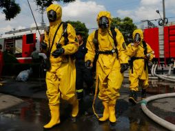 Las autoridades acudieron de manera inmediata al lugar del incidente. AFP /