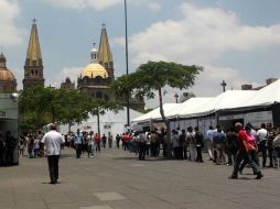 Las mesas de recepción se ubicarán en la plaza principal de los municipios. ARCHIVO /
