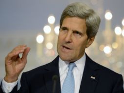 John Kerry indicó que la administración Obama no contempla un voto desaprobatorio. EFE /