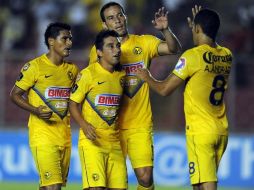 América en los últimos 20 partidos, presenta más números a favor que en contra ante los Pumas de la UNAM. MEXSPORT /