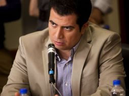 Gildardo Guerrero junto a otros coordinadores dan a conocer su molestia. ARCHIVO /