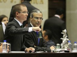 Ricardo Anaya señala que por ley comenzarán con el debate de la reforma educativa ya que no se concretó en el periodo extraordinario. NTX /