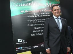 Fernando de la Mora participará por quinta ocasión consecutiva en este concierto que celebra el grito de Independencia de México. EFE /