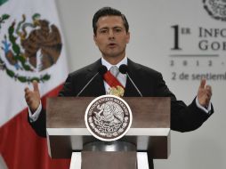 Enrique Peña Nieto habría sido espiado por EU antes de ser Presidente de México. AFP /