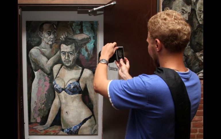 La exposición, se hizo famosa por su trascendencia política y por revalar el autoritarismo frente al arte. ARCHIVO /