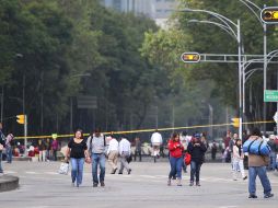 El bloqueo de maestros en las inmediaciones del Senado retrasó la llegada de los legisladores. NTX /