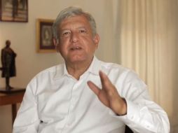 El video de López Obrador ya cuenta con más de 14 mil reproducciones en la red de videos Youtube. ESPECIAL /