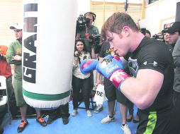 El jalisciense subrayó que en esta pelea tiene mucho que perder, por lo cual asegura que realiza la mejor preparación de su carrera. ESPECIAL /