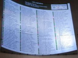 Con 102 votos a favor, 21 en contra y sin abstenciones, el pleno del Senado aprobó en lo general el dictamen. NTX /