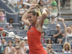 Flavia Penneta busca la final en Nueva York. EFE /