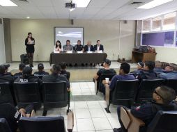 Las pláticas para los policías concluirán este jueves. ESPECIAL /