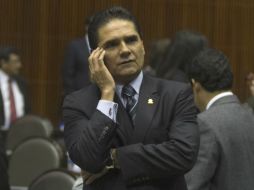 Silvano Aureoles asegura que la marcha organizada por López Obrador no afectaría con la entrega de la propuesta. ARCHIVO /