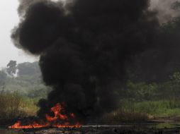 Las causas que originaron la explosión son desconocidas. ARCHIVO /