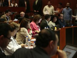 Los coordinadores de las bancadas también aprobaron las bases del apartado de Agenda Política. ARCHIVO /