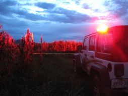 Al parecer el hombre fue asesinado a tiros y posteriormente le prendieron fuego.  /