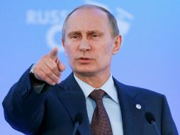 Putin advierte que una eventual acción militar contra Siria dificultaría la solución al problema nuclear en la península coreana. AP /