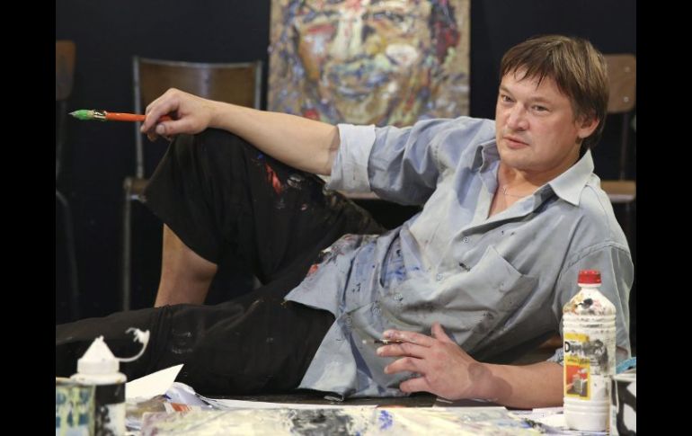 Konstantín Altunin no esperaba la reacción de censura sobre su obra. EFE /