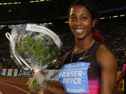 La corredora se ha convertido en la más veloz del planeta. AFP /