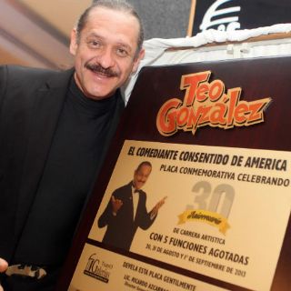 Teo González, un consagrado en la comedia