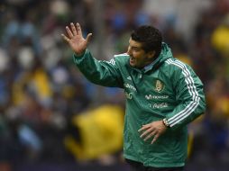 Con la derrota ante Honduras, el Tri pone en riesgo su pase al Mundial de Brasil 2014. AFP /