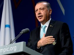 El primer ministro turco califica a Estambul como la ciudad de la amistad y la hermandad, de tolerancia y paz. AP /