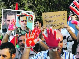 No ataquen Siria. Con protestas piden que no se lleve a cabo la intervención que Estados Unidos planea.  /