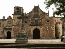 Cruz atrial del templo de San Sebastián de Analco. EL INFORMADOR /