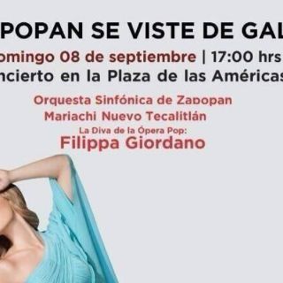 Esperan a Filippa Giordano en Zapopan