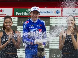 Alexandre Geniez termina los 224.9 kilómetros en la primera posición. AFP /