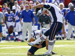 Stephen Gostkowski dio la victoria a los Patriotas. AP /
