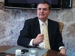 Marcelo Ebrard se dice listo para tomar las riendas del Sol Azteca.  /