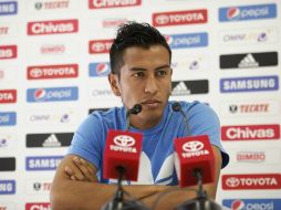 El Negro Esparza será baja durante seis meses; este miércoles será intervenido quirúrgicamente. ARCHIVO /