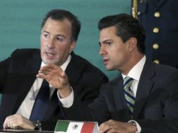 Meade y Peña Nieto señalan que apoyarán la decisión tomada por el Consejo de Seguridad de la ONU. ARCHIVO /