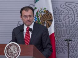 El titular de la Secretaría de Hacienda y Crédito Público esclarece que un punto clave es darle un nuevo régimen fiscal a Pemex. ARCHIVO /