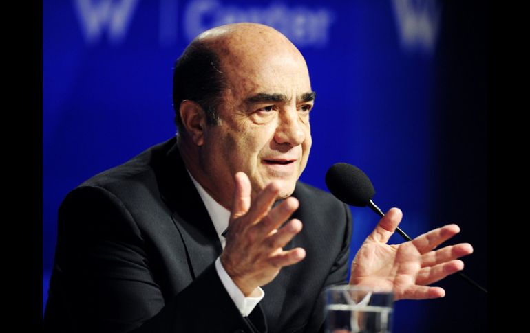 Jesús Murillo Karam anunció haber planteado  la necesidad de revisar los mecanismos de aplicación de la Iniciativa Mérida. NTX /