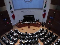 Las asistencias y votaciones del pleno serán incluidas en el portal electrónico de la Cámara alta. ARCHIVO /